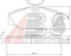 A.B.S. 37138 OE Brake Pad Set, disc brake